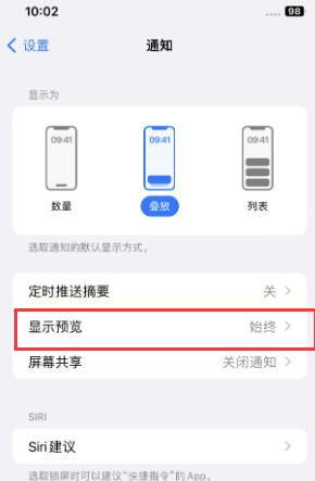 祁阳苹果售后维修中心分享iPhone手机收不到通知怎么办 