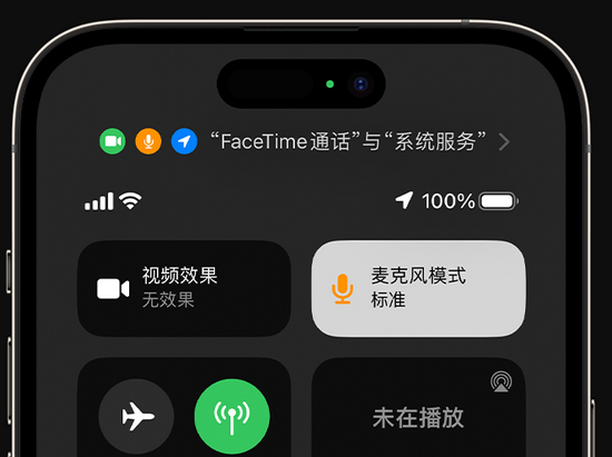 祁阳苹果授权维修网点分享iPhone在通话时让你的声音更清晰 