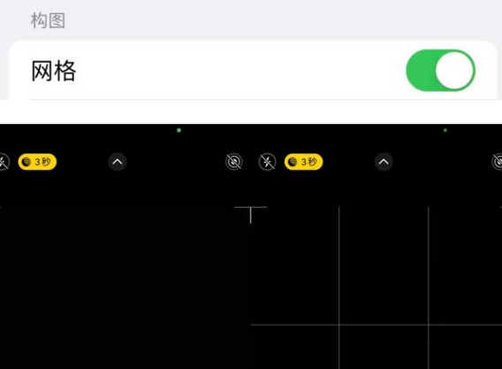 祁阳苹果手机维修网点分享iPhone如何开启九宫格构图功能