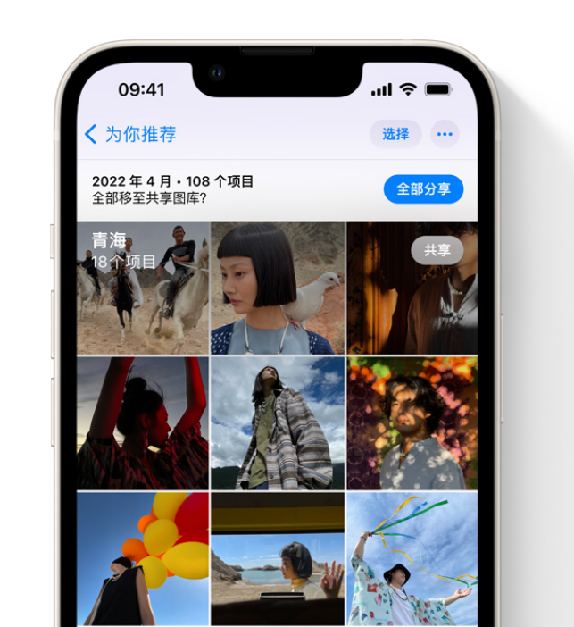 祁阳苹果维修网点分享在 iPhone 上使用共享图库 