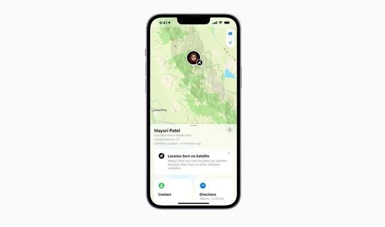 祁阳苹果14维修分享iPhone14系列中 FindMy功能通过卫星分享位置方法教程 