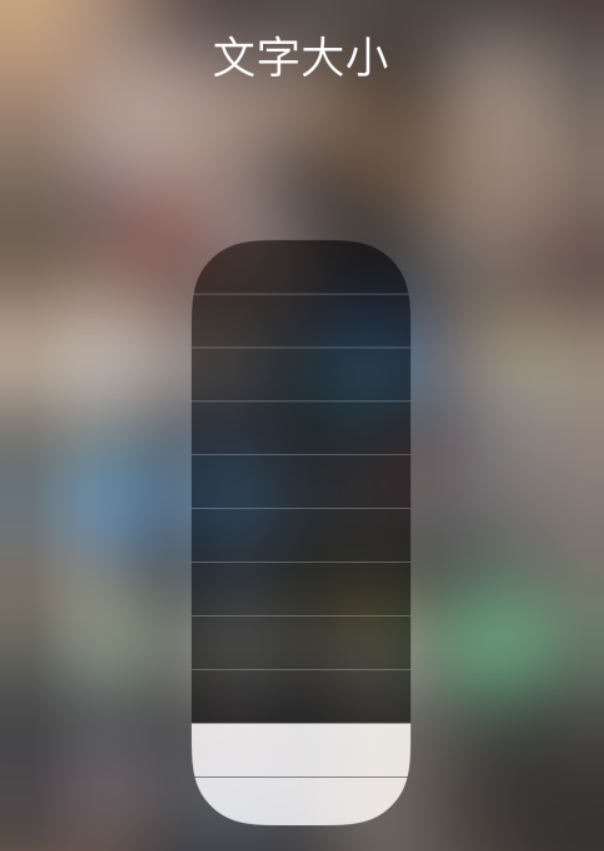 祁阳苹果手机维修分享小技巧：在 iPhone 控制中心快速调节字体大小 